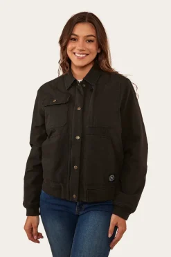 Mulgrave Womens Jacket - Washed Black