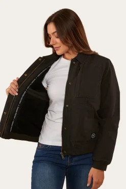 Mulgrave Womens Jacket - Washed Black