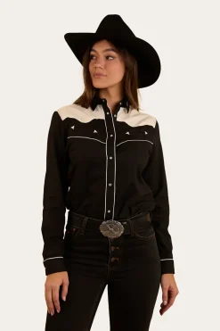 Musgraves Womens Western Shirt - Black