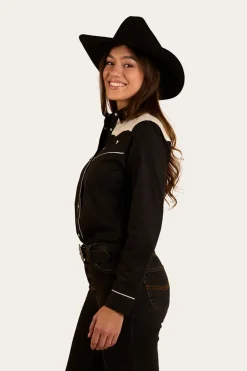 Musgraves Womens Western Shirt - Black
