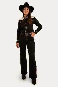 Musgraves Womens Western Shirt - Black