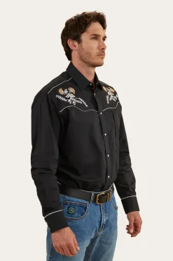 Neilson Mens Western Shirt - Black