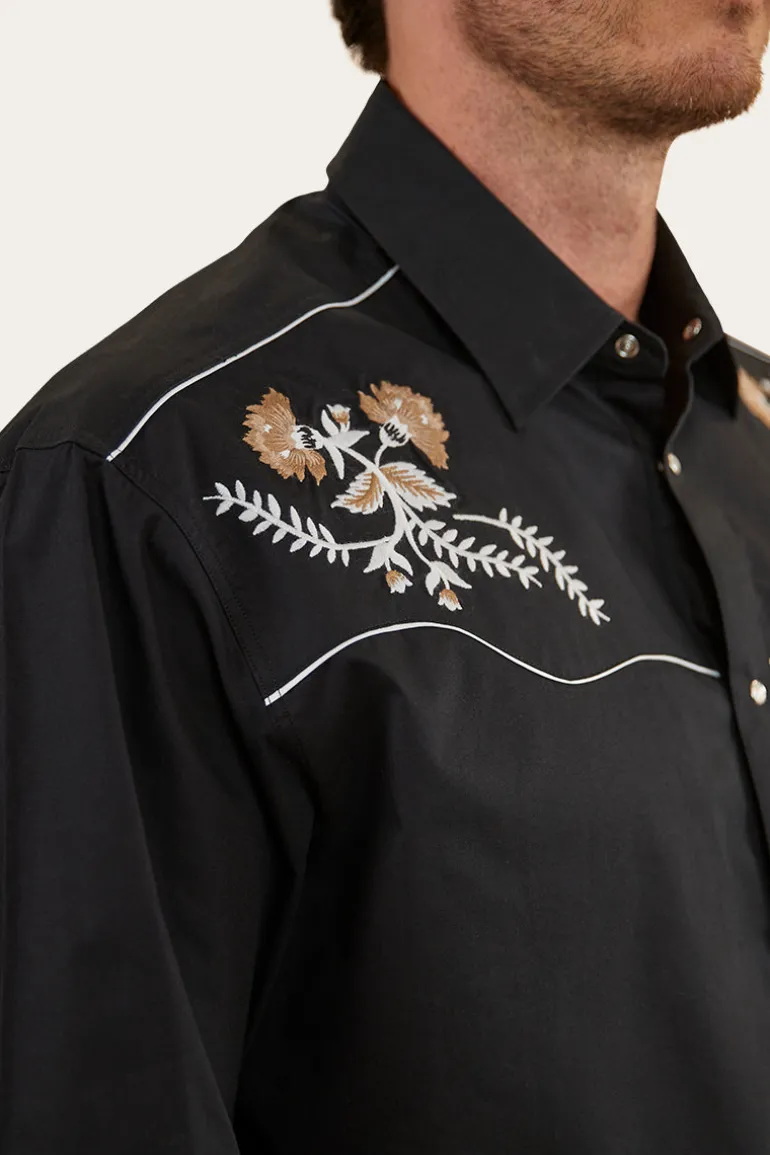 Neilson Mens Western Shirt - Black