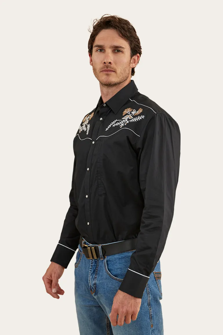 Neilson Mens Western Shirt - Black