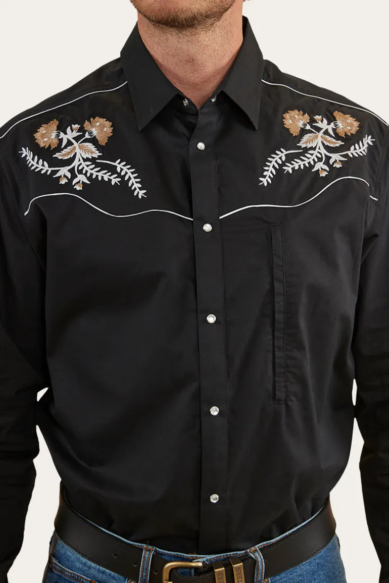 Neilson Mens Western Shirt - Black