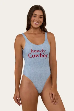 Oasis Womens One Piece - Denim