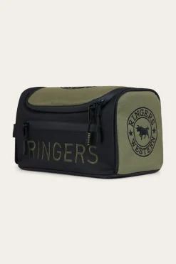 Occy Toiletry Bag - Army / Black