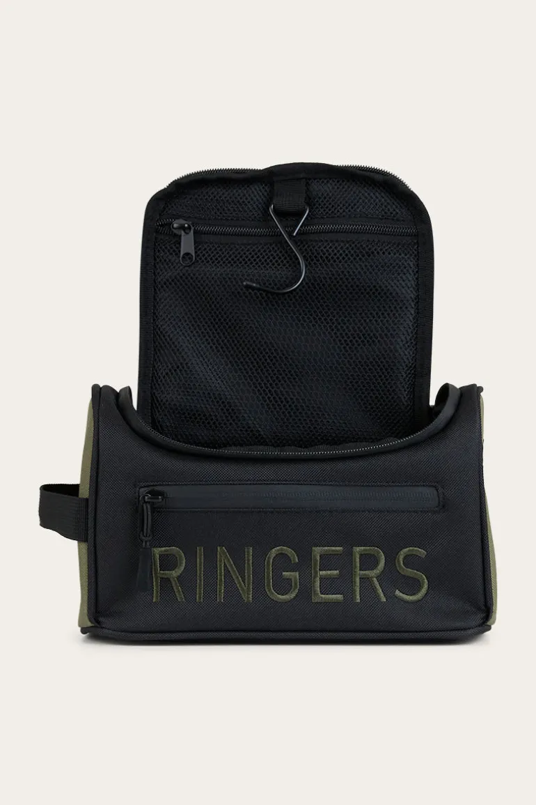 Occy Toiletry Bag - Army / Black