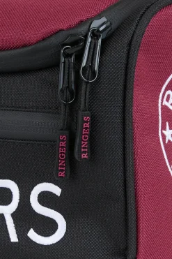 Occy Toiletry Bag - Burgundy / Black