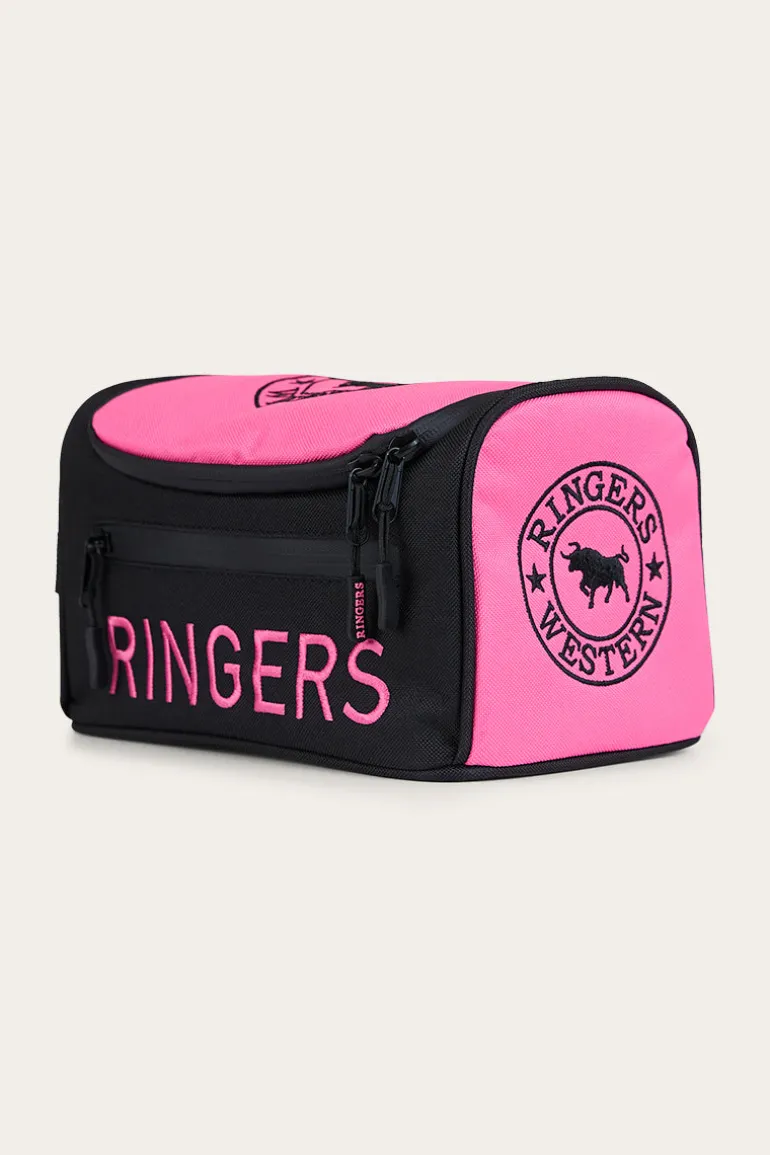 Occy Toiletry Bag - Pink / Black