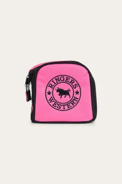 Occy Toiletry Bag - Pink / Black