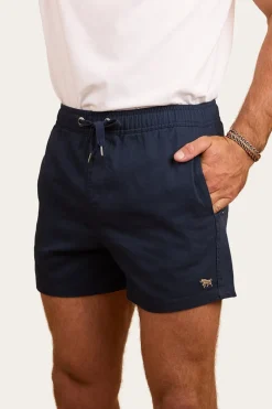 Oliver Heavy Weight Ruggers - Dark Navy/Camel