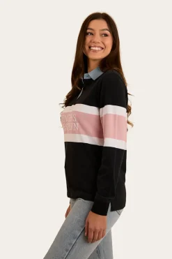 Pearson Womens Rugby Jersey - Black