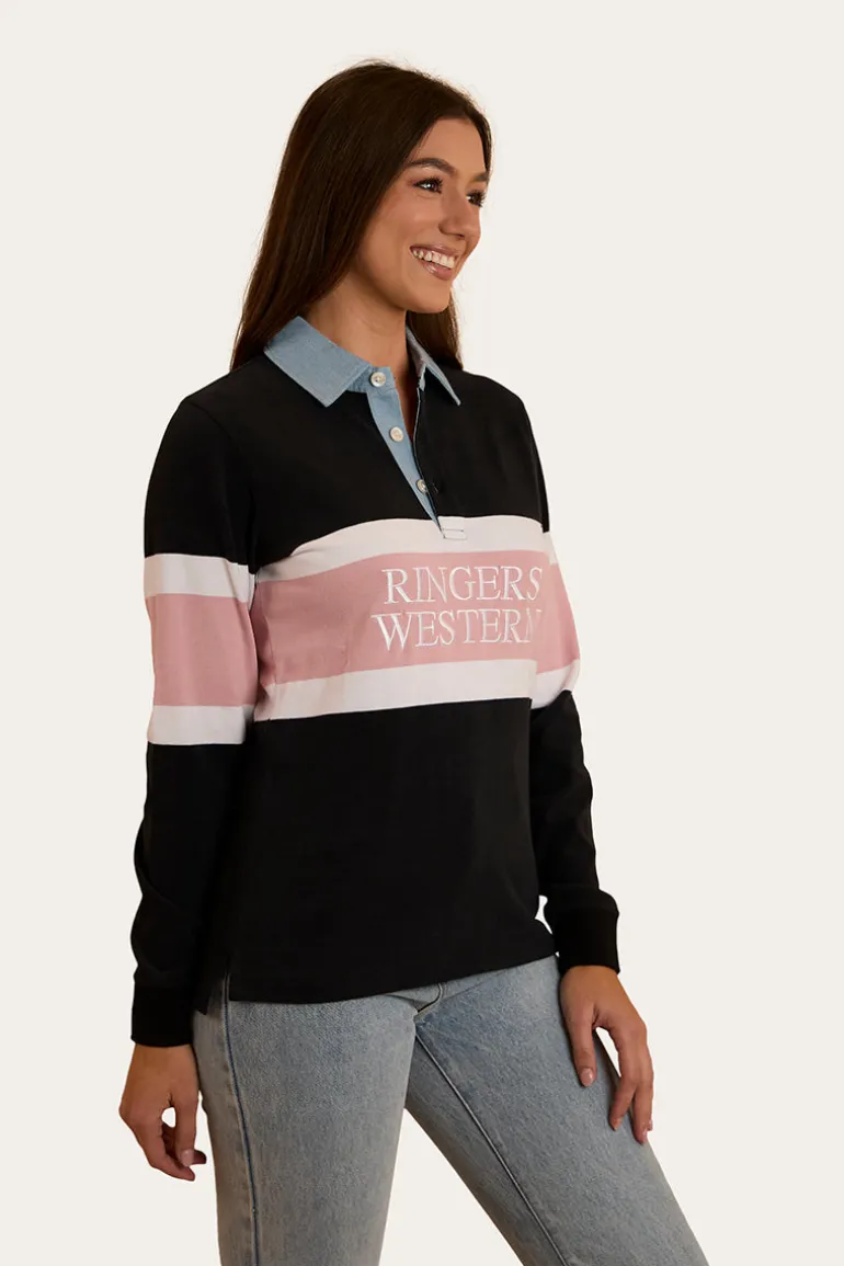 Pearson Womens Rugby Jersey - Black
