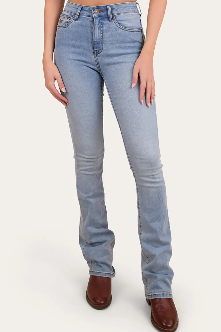 Penny Rodeo Womens High Rise Bootleg Jean - Vintage Light Blue