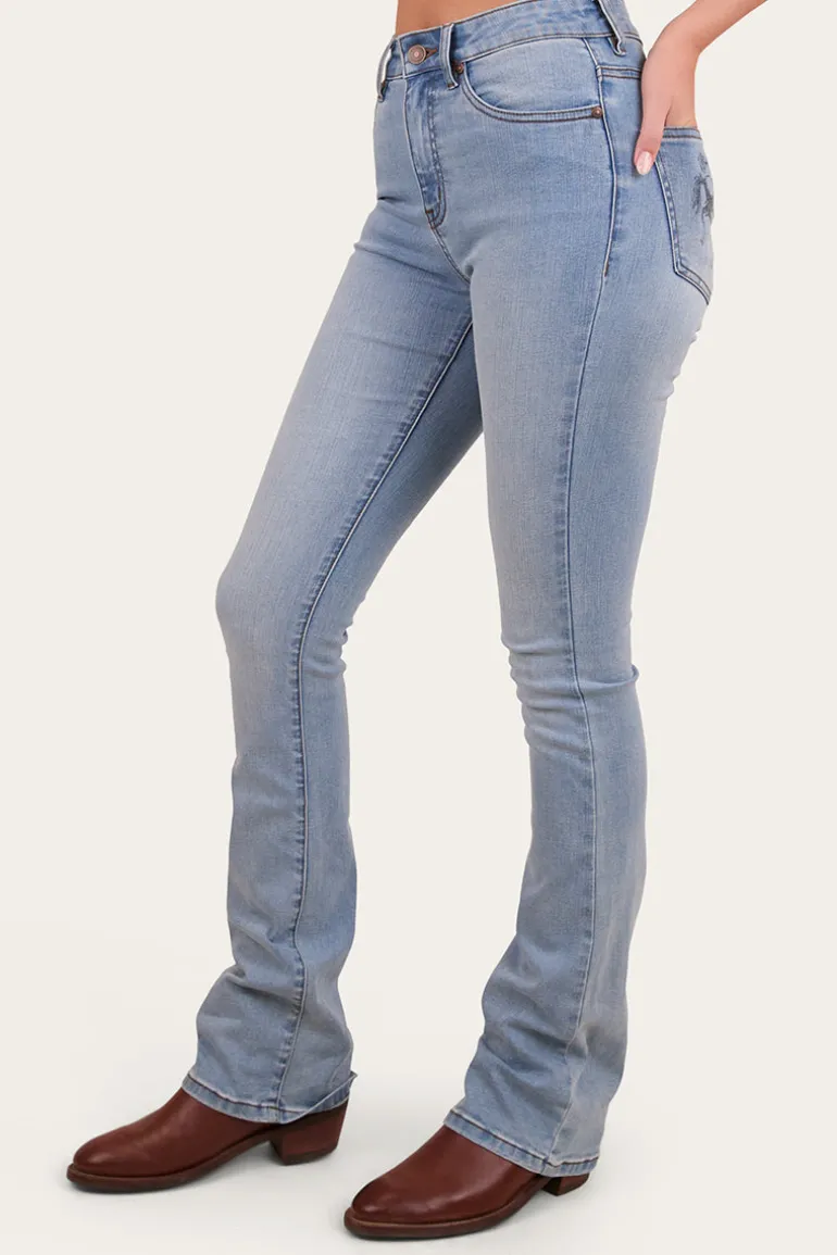 Penny Rodeo Womens High Rise Bootleg Jean - Vintage Light Blue