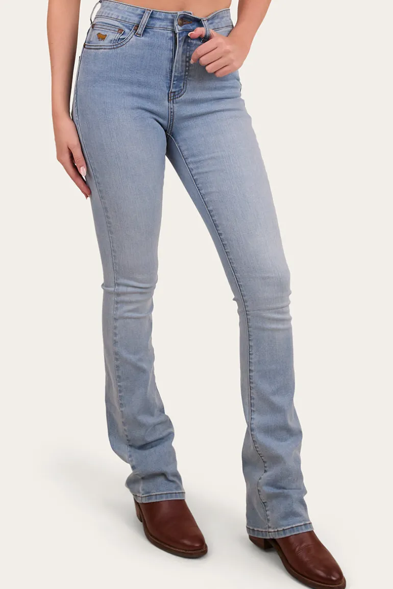 Penny Rodeo Womens High Rise Bootleg Jean - Vintage Light Blue