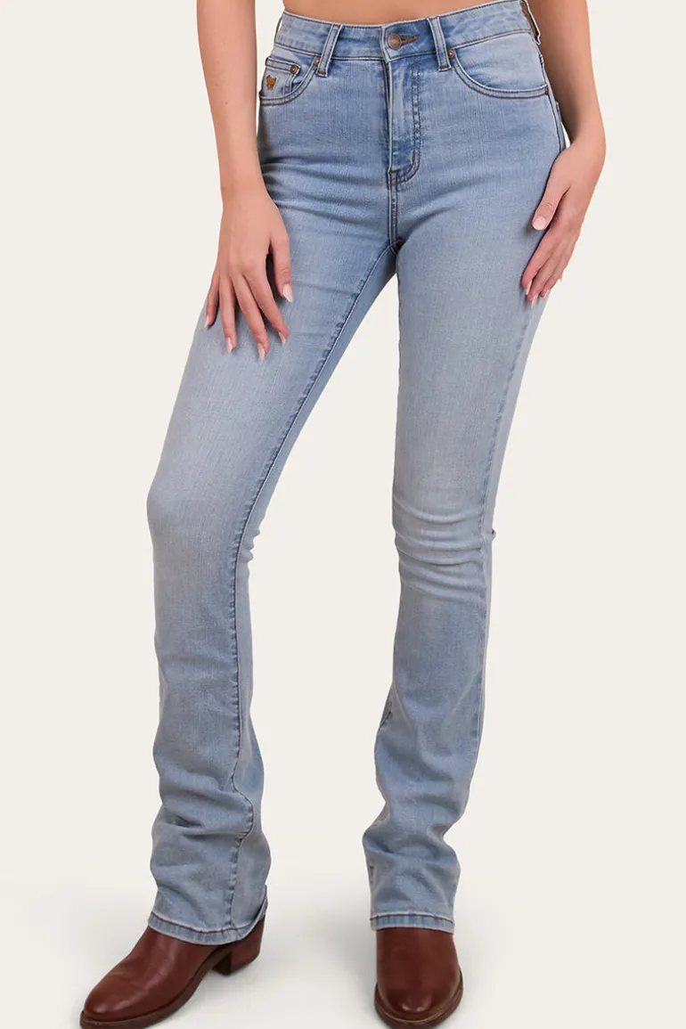 Penny Rodeo Womens High Rise Bootleg Jean - Vintage Light Blue