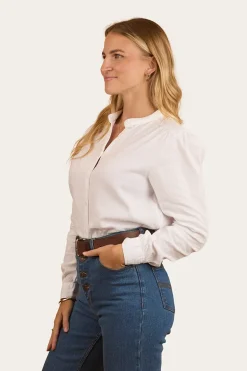 Pia Womens Blouse - White