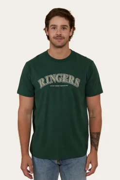 Princeton Mens Loose Fit T-Shirt - Pine