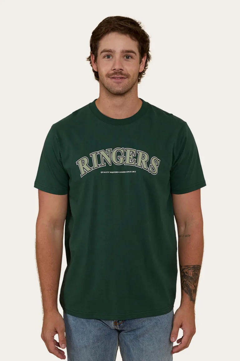 Princeton Mens Loose Fit T-Shirt - Pine