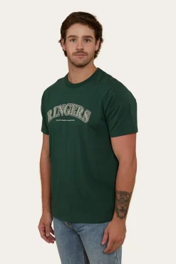 Princeton Mens Loose Fit T-Shirt - Pine
