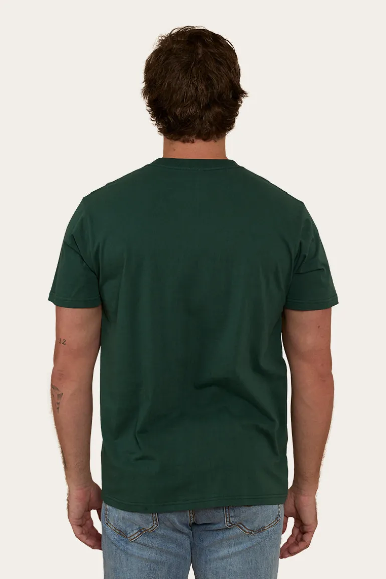Princeton Mens Loose Fit T-Shirt - Pine
