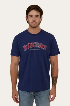 Princeton Mens Loose Fit T-Shirt - Navy