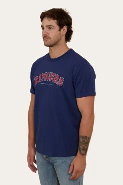 Princeton Mens Loose Fit T-Shirt - Navy