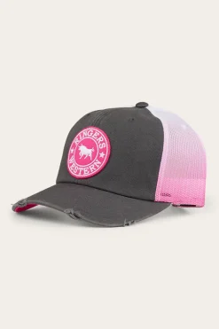 Quinn Trucker Cap - Grey/Candy