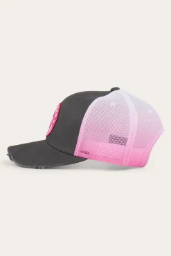 Quinn Trucker Cap - Grey/Candy