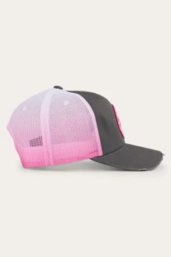 Quinn Trucker Cap - Grey/Candy