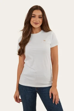 Reeves Womens Classic Fit T-Shirt - White