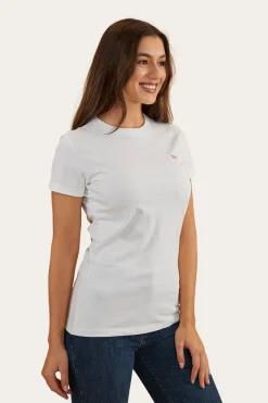 Reeves Womens Classic Fit T-Shirt - White