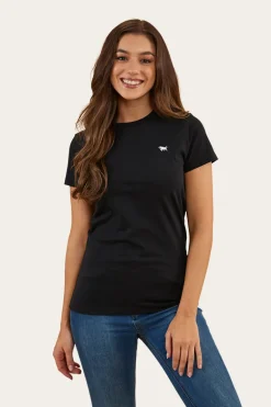 Reeves Womens Classic Fit T-Shirt - Black
