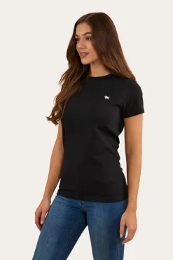 Reeves Womens Classic Fit T-Shirt - Black