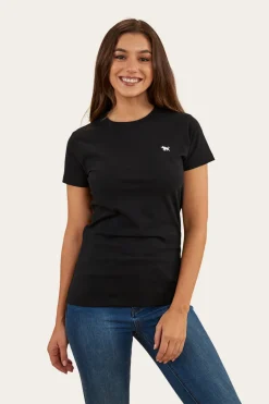 Reeves Womens Classic Fit T-Shirt - Black