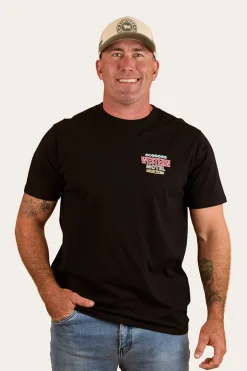 Ride Hard Mens Loose Fit T-Shirt - Black
