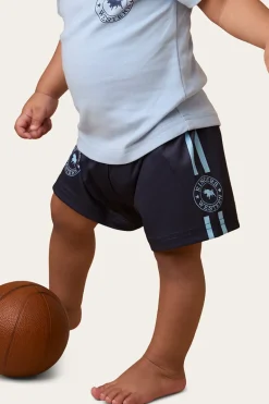 Ringers Babies Footy Short - Navy / Blue