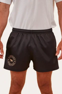 Ringers Footy Shorts - Black