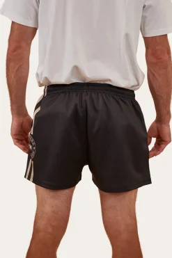 Ringers Footy Shorts - Black