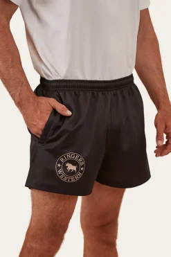 Ringers Footy Shorts - Black
