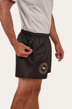 Ringers Footy Shorts - Black