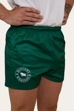 Ringers Footy Shorts - Lake Green