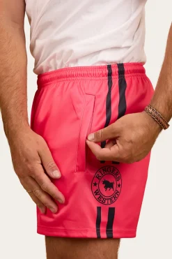 Ringers Footy Shorts - Melon
