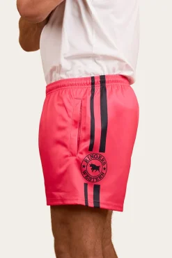 Ringers Footy Shorts - Melon