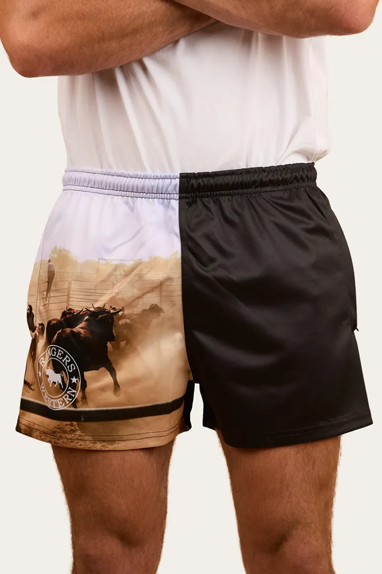Ringers Footy Shorts - Multi