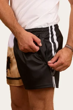 Ringers Footy Shorts - Multi