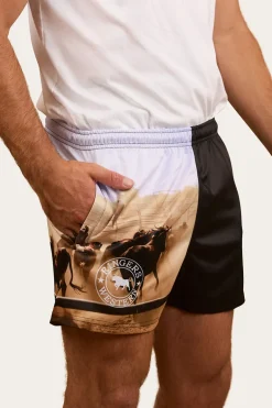 Ringers Footy Shorts - Multi