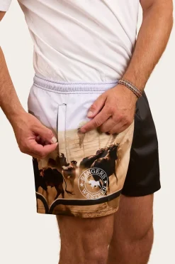 Ringers Footy Shorts - Multi